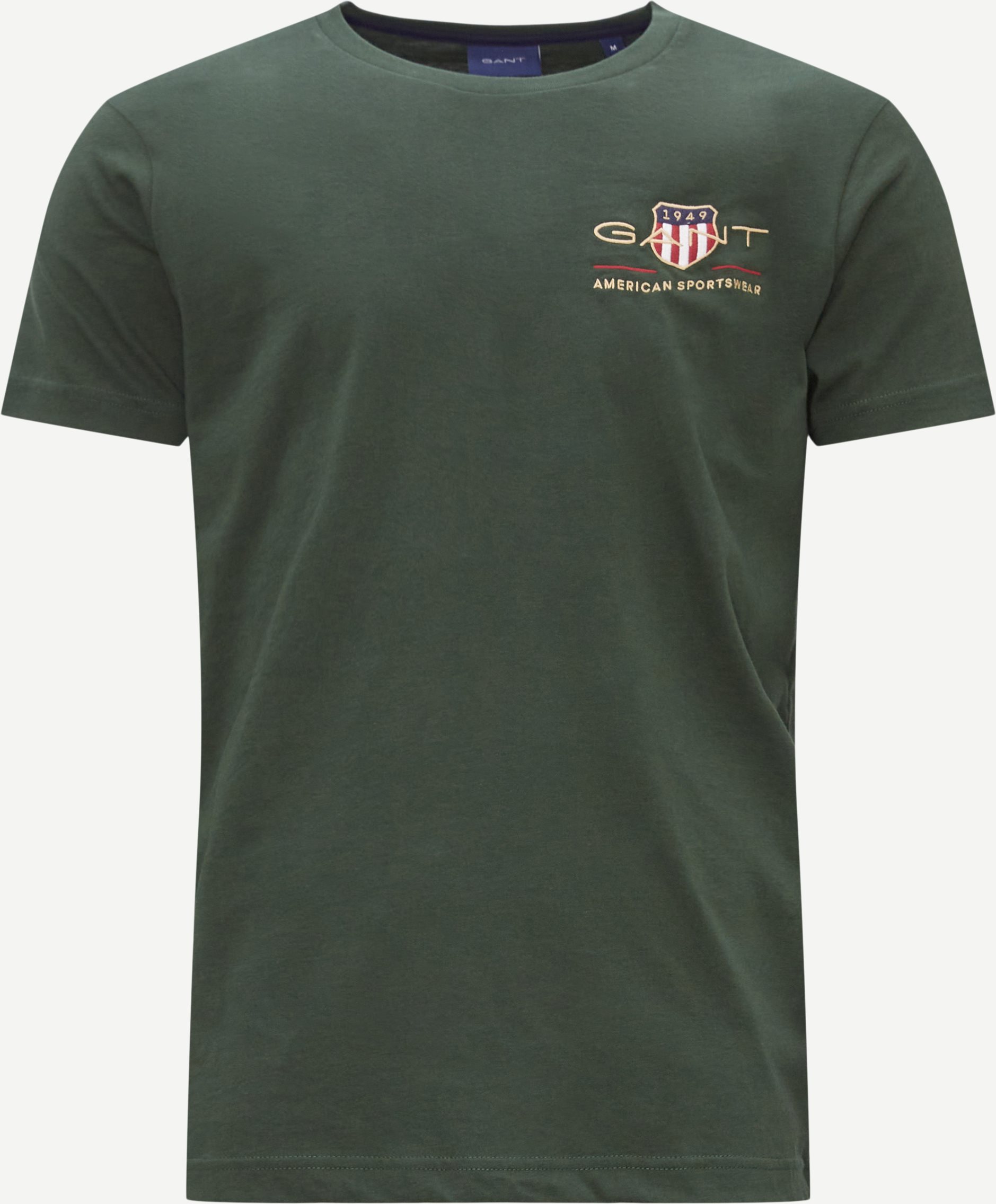 Gant T-shirts ARCHIVE SHIELD EMB SS T-SHIRT 2003081 Grøn